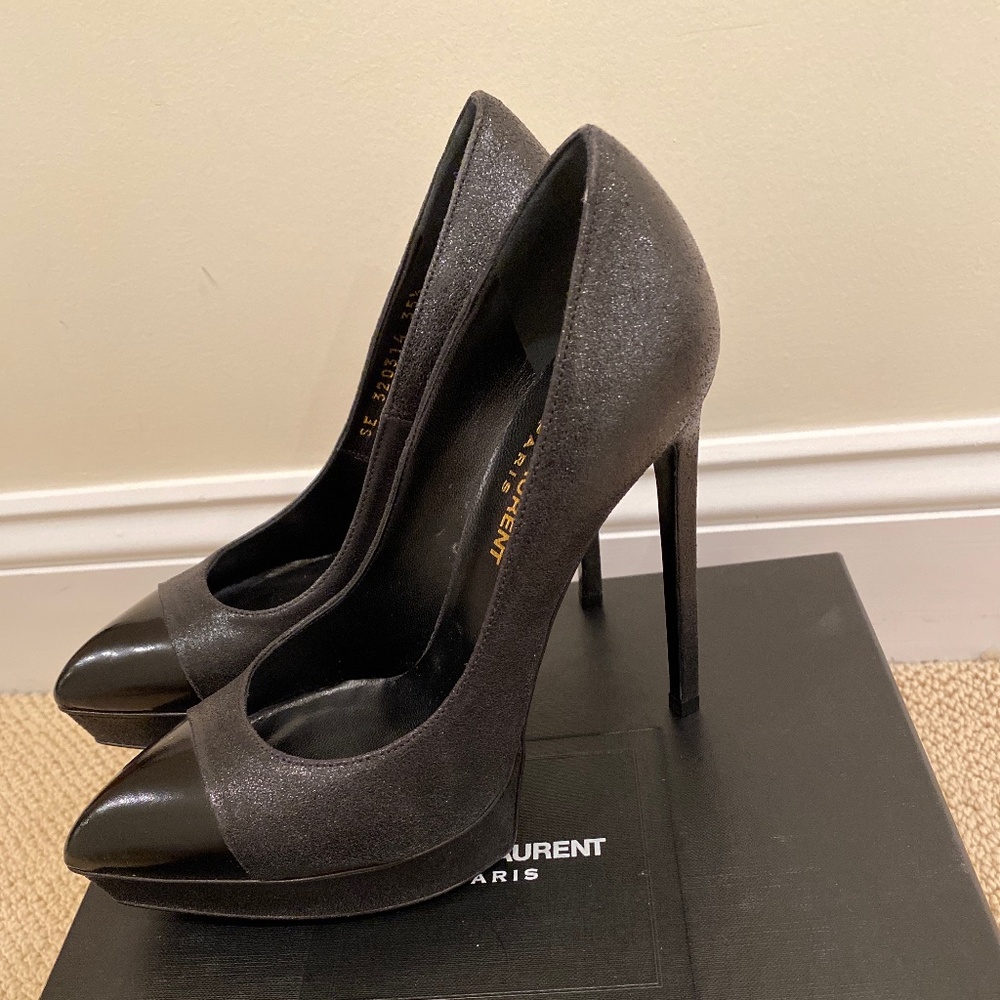 Saint Laurent Black Heels